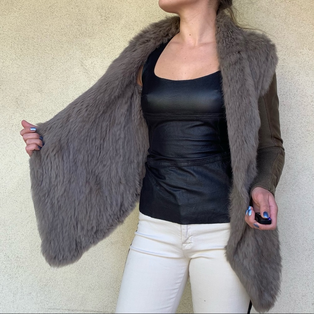 June Rabbit Fur Jacket - Picture 9 of 14